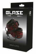 BLAZE Deluxe Wrist Cuffs czarne, regulowane mankiety neoprenowe