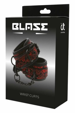 BLAZE Deluxe Wrist Cuffs czarne, regulowane mankiety neoprenowe