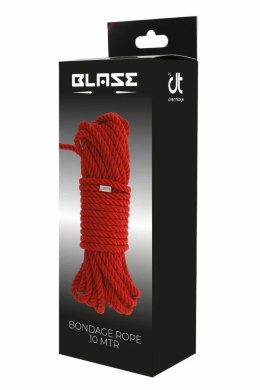 Blaze Deluxe lina do wiązań 10m czerwona, miękka i wytrzymała