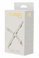 Blaze Elite Hogtie White - system wiązań z białej skory ekologicznej
