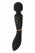 Dream Toys ELITE CELINE czarny masażer z 2 silnikami, wodoodporny