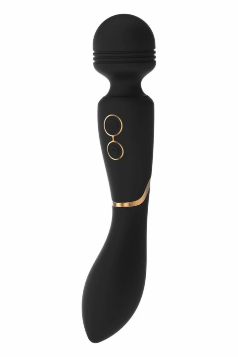 Dream Toys ELITE CELINE czarny masażer z 2 silnikami, wodoodporny