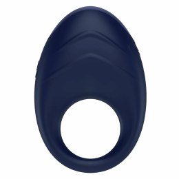 Dream Toys Glam Vibrating Cockring niebieski, silikonowy, wodoodporny