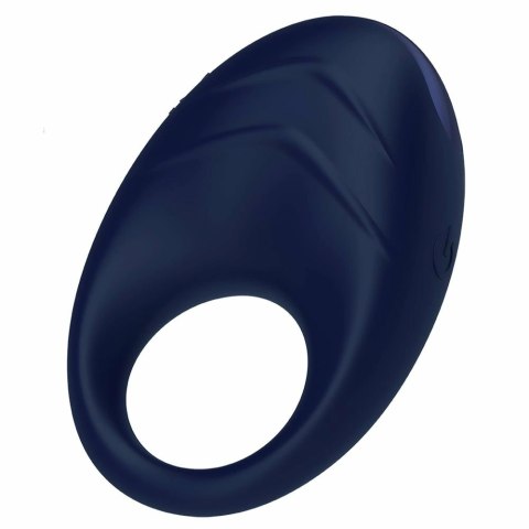 Dream Toys Glam Vibrating Cockring niebieski, silikonowy, wodoodporny