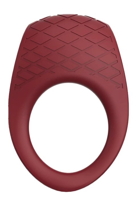 Dream Toys ROMANCE IVY pierścień wibrujący silikonowy czerwony USB