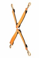 Dream Toys Radiant Hog Tie świecący w ciemności pomarańczowy