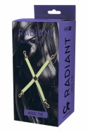 Dream Toys Radiant Hog Tie świecący w ciemności, zielony, 4 zapięcia