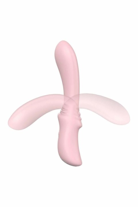 ESSENTIALS Flexible Sweetheart silikonowy model z 9 trybami, 12 cm, rożowy