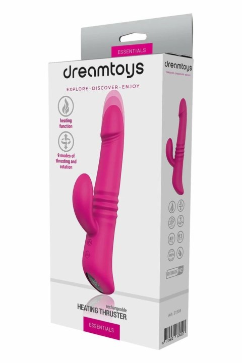 ESSENTIALS Heating Thruster Magenta - wielofunkcyjny model z funkcją podgrzewania