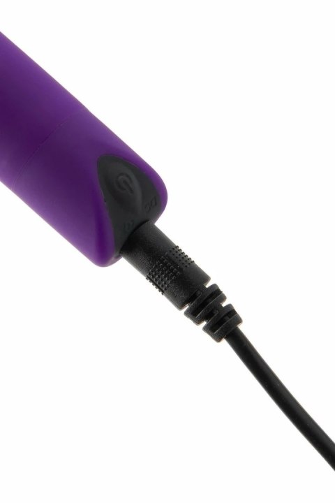 ESSENTIALS Powerful Bullet Purple - kompaktowy model, 10 trybow, IPX6