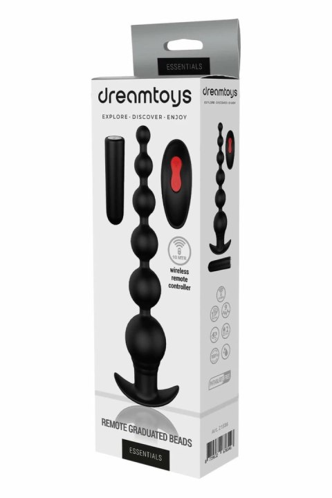 ESSENTIALS Remote Graduating Beads silikonowe kulki z pilotem 20,7 cm
