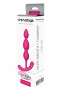 ESSENTIALS Silky Smooth T-Teardrop silikonowy korek z uchwytem T, 14 cm