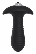 ESSENTIALS Spiral Plug z wibracją, 1 tryb, wodoodporny, czarny