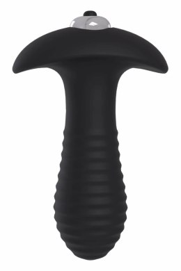 ESSENTIALS Spiral Plug z wibracją, 1 tryb, wodoodporny, czarny