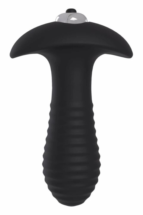 ESSENTIALS Spiral Plug z wibracją, 1 tryb, wodoodporny, czarny