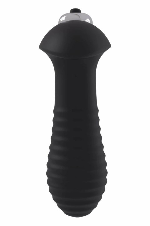 ESSENTIALS Spiral Plug z wibracją, 1 tryb, wodoodporny, czarny