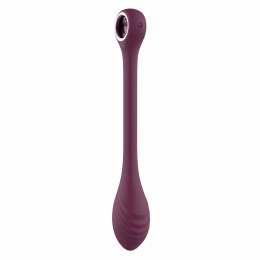 GLAM Bendable G-Spot Vibe silikonowy, elastyczny, 22 cm, IPX6, fioletowy