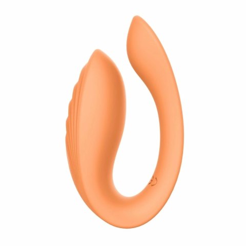 GLAM Couples Vibrator - bezprzewodowy, silikonowy, złoty, 6,5-8,5 cm