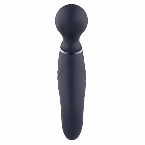 GLAM Dual Wand Vibe - dwustronny masażer silikonowy, wodoodporny