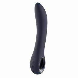GLAM FLEXIBLE G-SPOT VIBE silikonowy wibrator punktu G, fioletowy 22 cm