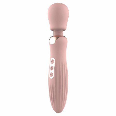 GLAM Large Wand Vibrator - duży masażer, 5 trybow, silikon, 24 cm