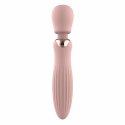 GLAM Large Wand Vibrator - duży masażer, 5 trybow, silikon, 24 cm