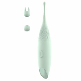 GLAM Pin Point Stimulator - precyzyjny model z 2 końcowkami, złoty
