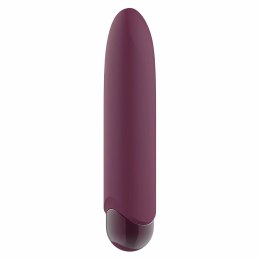 GLAM STRONG BULLET VIBE - kompaktowy model, 3 prędkości, IPX6, złoty akcent