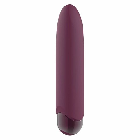 GLAM STRONG BULLET VIBE - kompaktowy model, 3 prędkości, IPX6, złoty akcent