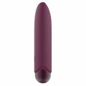 GLAM STRONG BULLET VIBE - kompaktowy model, 3 prędkości, IPX6, złoty akcent