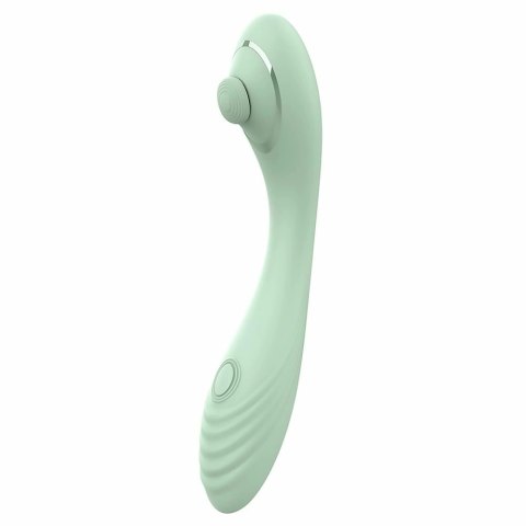 GLAM ULTIMATE TAPPING VIBE silikonowy, dwustronny, rożowy 23 cm