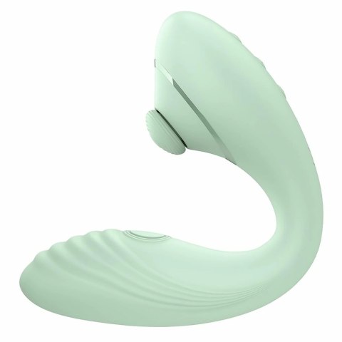 GLAM ULTIMATE TAPPING VIBE silikonowy, dwustronny, rożowy 23 cm