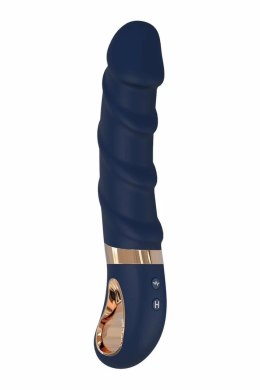 GODDESS COLLECTION BELENOS - masażer z podgrzewaniem, granatowy, 23 cm