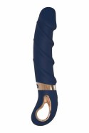 GODDESS COLLECTION BELENOS - masażer z podgrzewaniem, granatowy, 23 cm