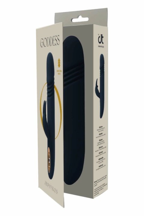 GODDESS COLLECTION Zephyros silikonowy model z funkcją ruchu 23 cm