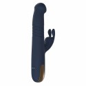 GODDESS PHAEDRA Up and Down Duo Vibrator silikonowy granatowy 22,4 cm