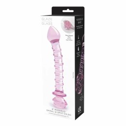 Glaze Glass Rosebud Spiral - szklany model anatomiczny 23 cm