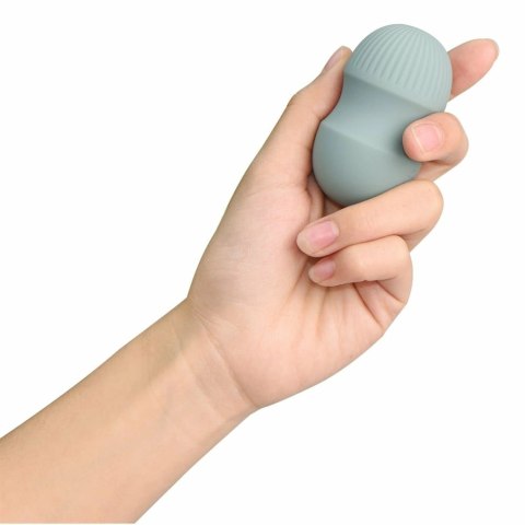 NUDE Blossom Travel Massager mini zielony, 10 trybow, wodoodporny