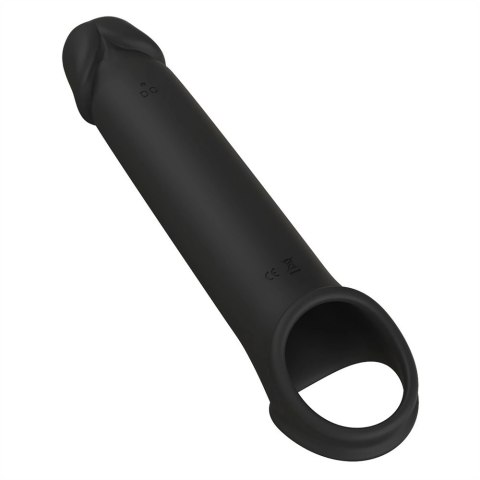 Ramrod Vibrating Extender With Remote silikonowy, 24 cm, wodoodporny