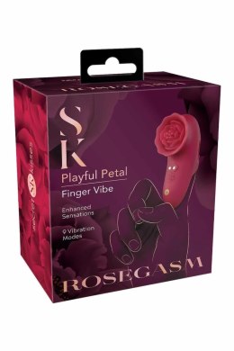 SECRET KISSES Rosegasm Playful Finger Vibe silikonowy 9 trybow USB