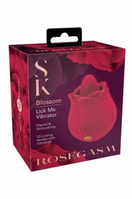 SECRET KISSES Rosegasm Rose Blossom Licker kompaktowy masażer 10 trybow