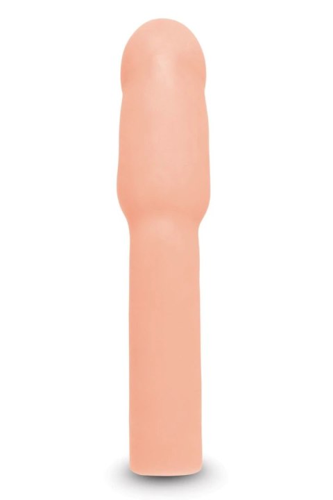 SIZE UP 4 Inch Extender Flesh - anatomiczna nakładka powiększająca TPE