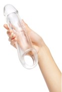 SIZE UP See-Thru Extender Ball Loop Extra Girthy przezroczysty 23,9 cm