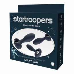 STARTROOPERS Milky Way Zestaw Treningowy z Wibracjami, 3 Rozmiary, Czarny
