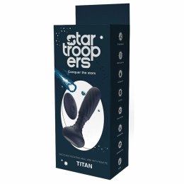 STARTROOPERS Titan Vibe z pilotem - silikonowy, obrotowy, 14,2 cm