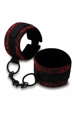 Secret Kisses Rosegasm Cuffs zestaw kajdanek z opaską satynową