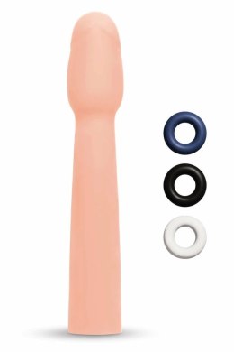 Size Up Extra Realistic Extender Flesh 18 cm - elastyczna nakładka TPE