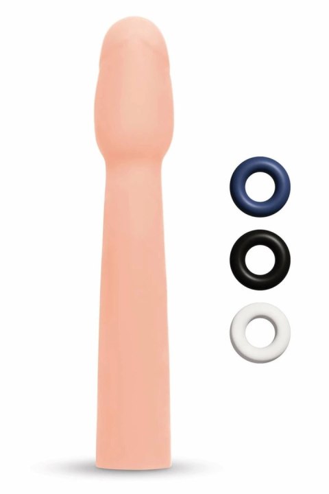 Size Up Extra Realistic Extender Flesh 18 cm - elastyczna nakładka TPE