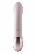 VIVRE DUO VIBE COCO - dwusilnikowy model silikonowy, wodoodporny, rożowy