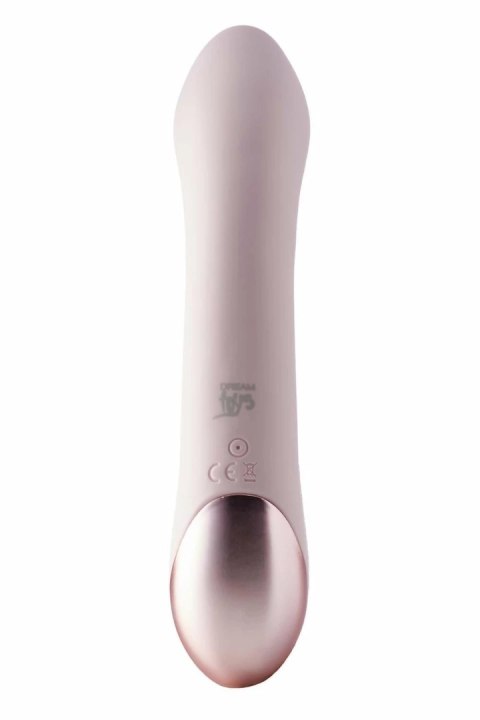 VIVRE DUO VIBE COCO - dwusilnikowy model silikonowy, wodoodporny, rożowy